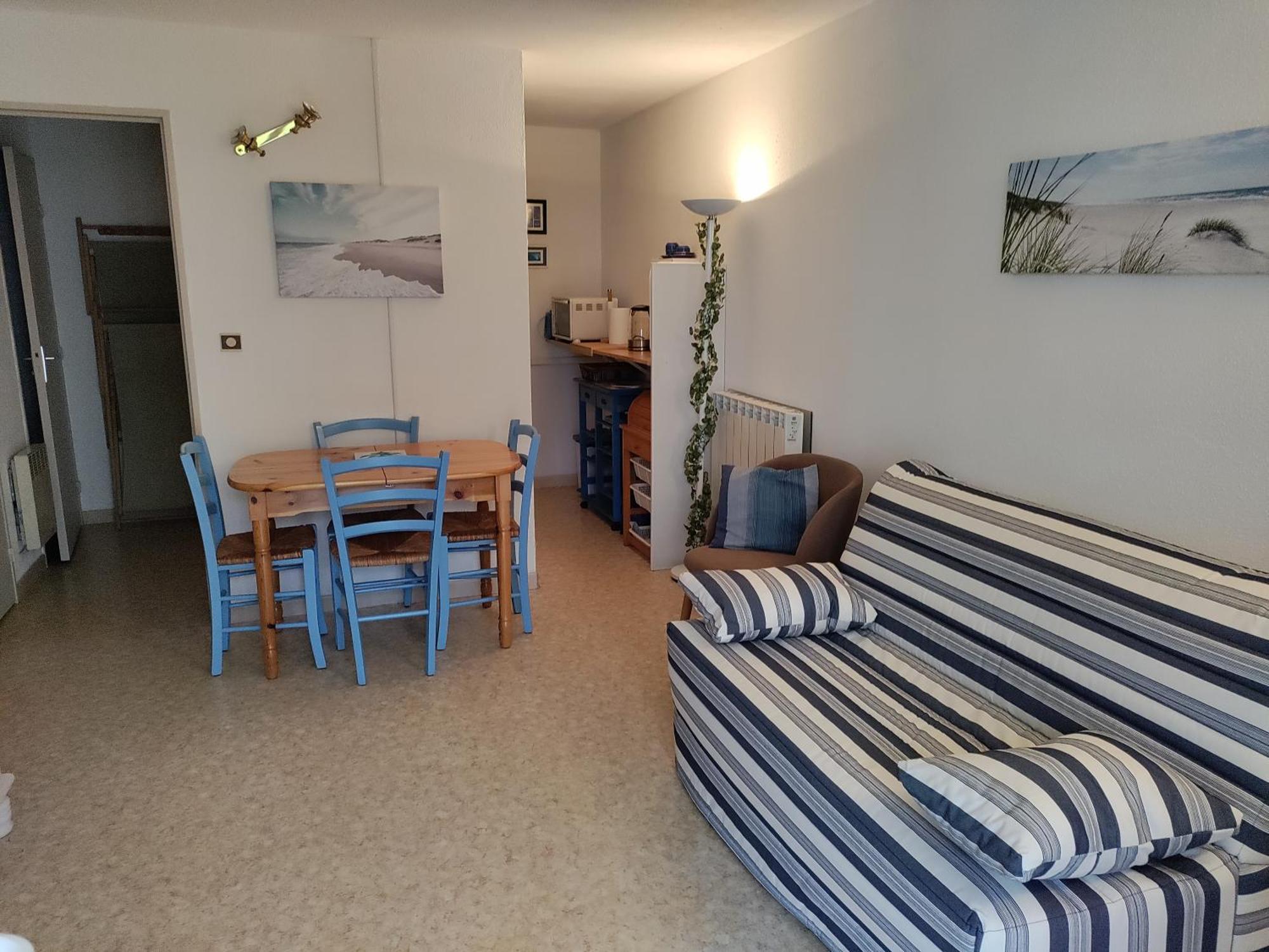 Appartement 2 Pieces Pour 4 Personnes Avec Vue Mer 생 힐레르 드 리에 외부 사진